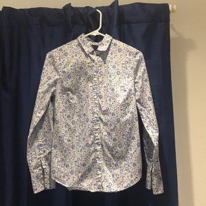 J Crew made with Liberty of London fabric blouse
